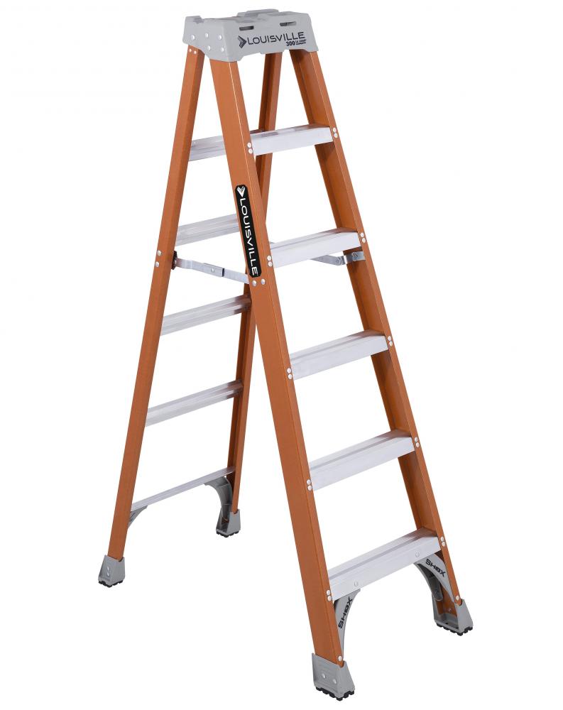 Step Ladder 6&#39; Fiberglass Type IA