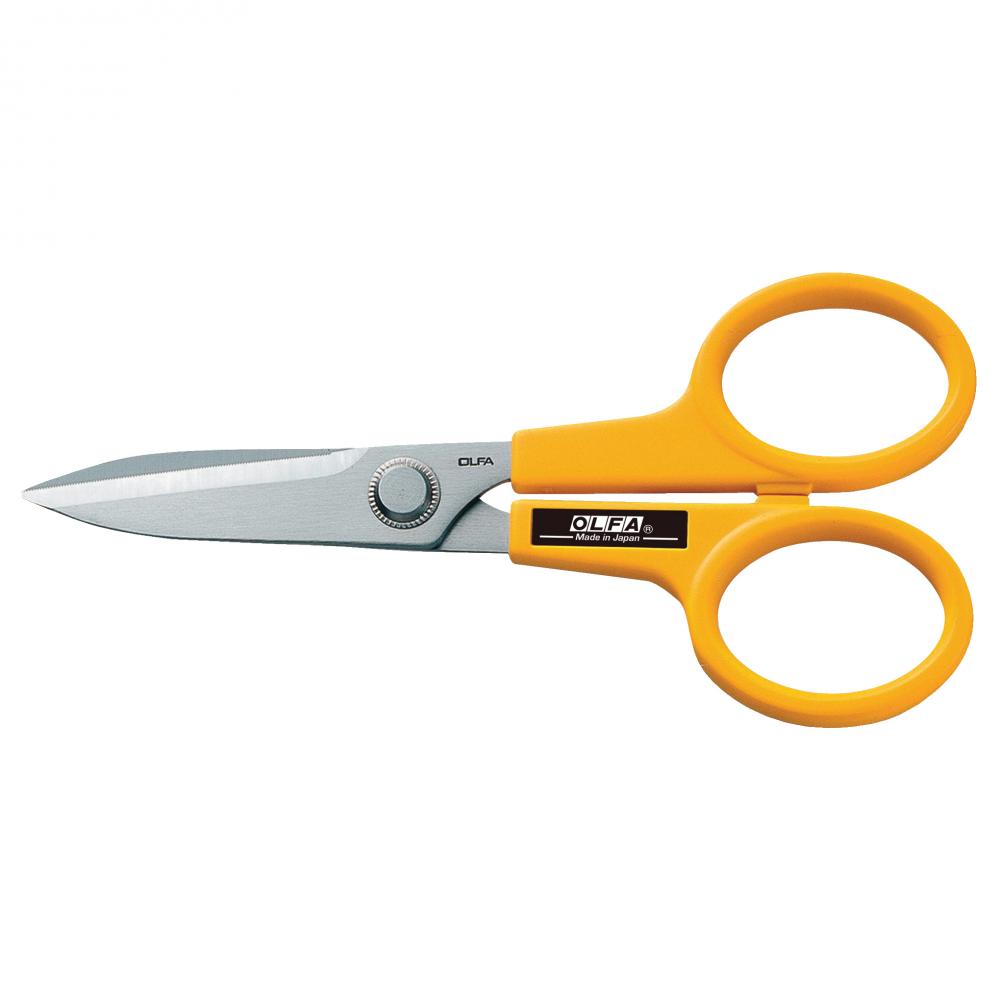 SCS-2 Stainless-Steel Serrated-Edge Scissors, 7-In