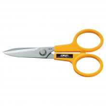 OLFA 9766 - SCS-2 Stainless-Steel Serrated-Edge Scissors, 7-In