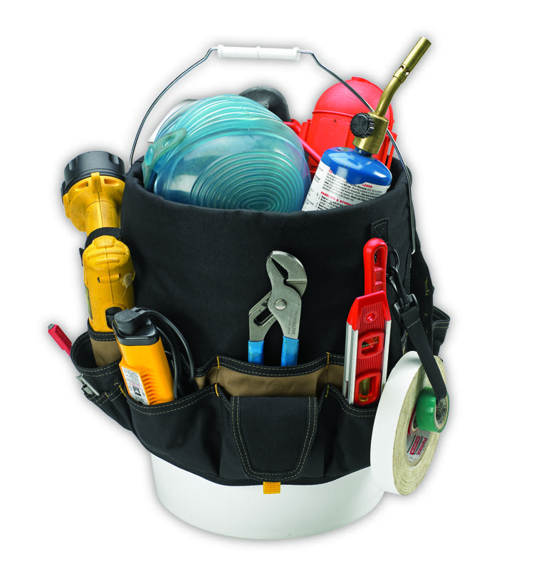 Bucket Organizer w/ 48 Pockets