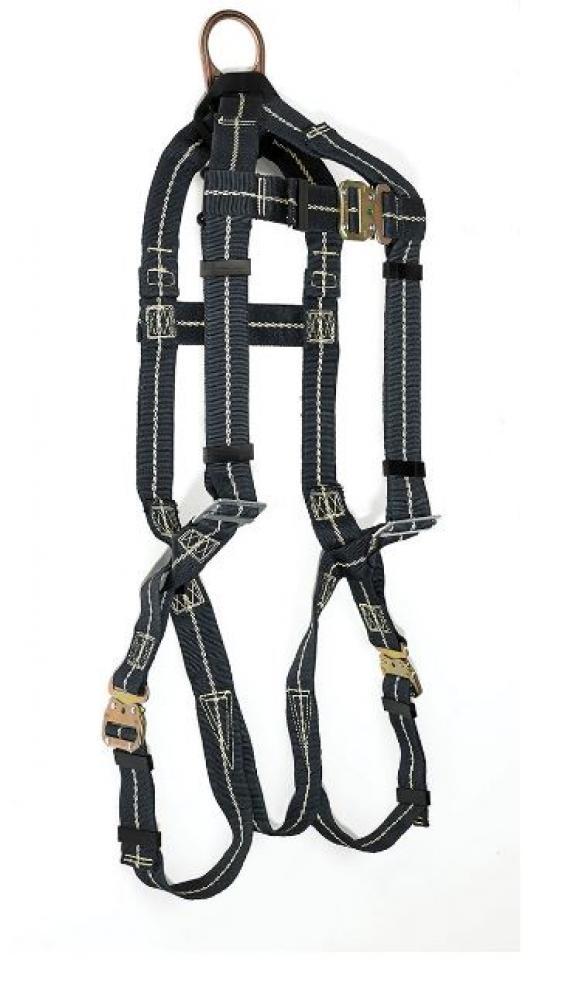 Harness Kevlar, (1D) Back D-Ring, Quick-Connect Legs, Sz: S - L