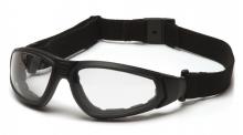 Pyramex Safety GB4010ST - Safety Glasses - XSG - Black Frame/Clear Anti-Fog Lens