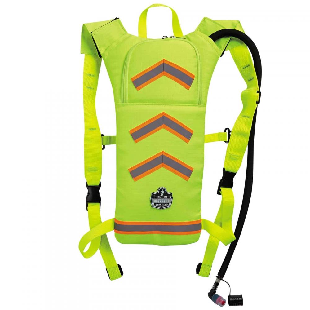 Low Profile Hydration Pack 2L Hi Vis Lime