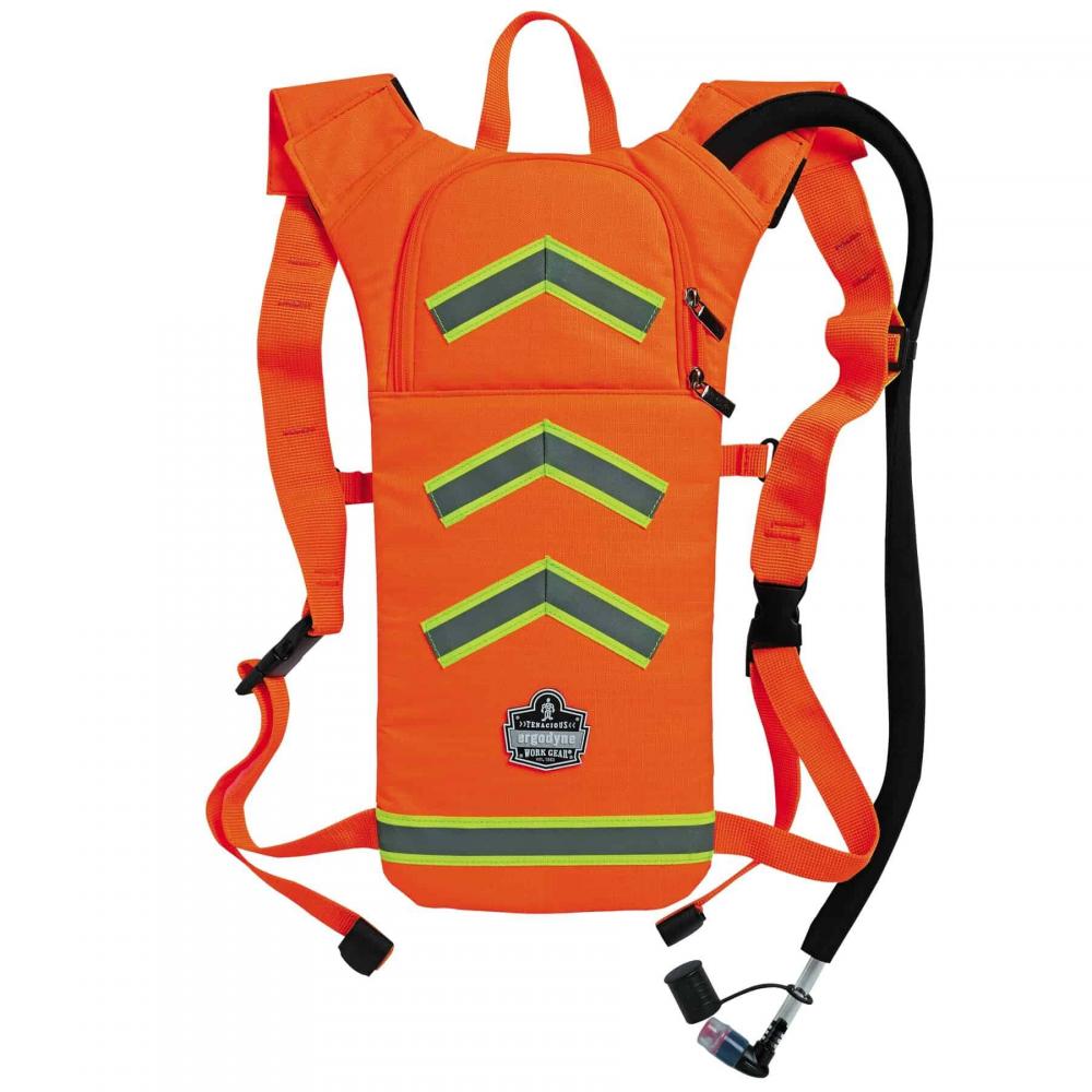 Low Profile Hydration Pack 2L  Hi Vis Orange