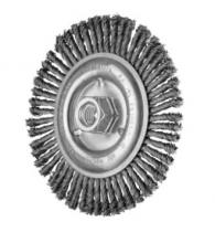 Pferd Inc. 79182604 - Stringer Bead Wheel Brush 4-7/8" Dia .020 Stainless Steel 5/8-11" Thread