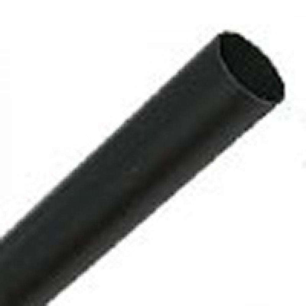 Heat Shrink Tubing, Dual Wall, 1/8&#34; X 6&#34; Length, Black, 6/Bg