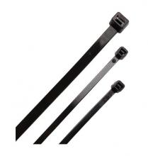 Techspan E4180C - Cable Tie Black 4" 100/Pk (18 LBs)