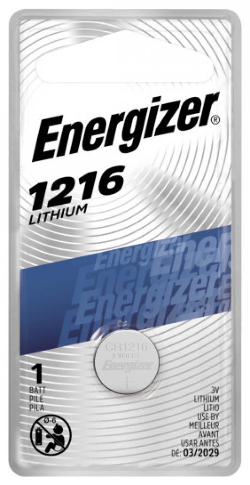 Energizer 1216 Lithium Coin Battery, 1 Pack