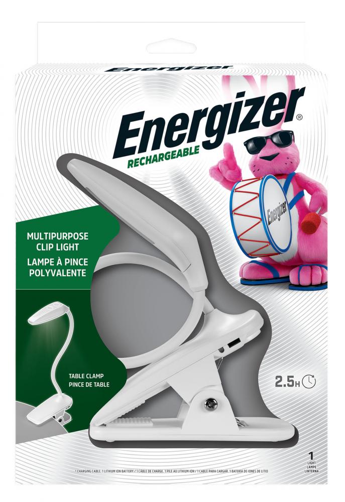 Energizer LED Clip Light Personal Flashlight for Reading, DIY Projects and Sewing