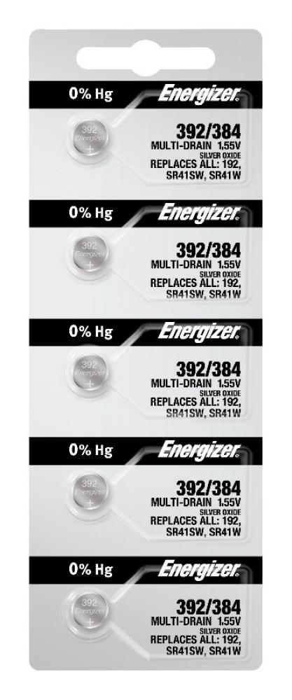 Energizer 392 Silver Oxide Button Battery, 1 Pack