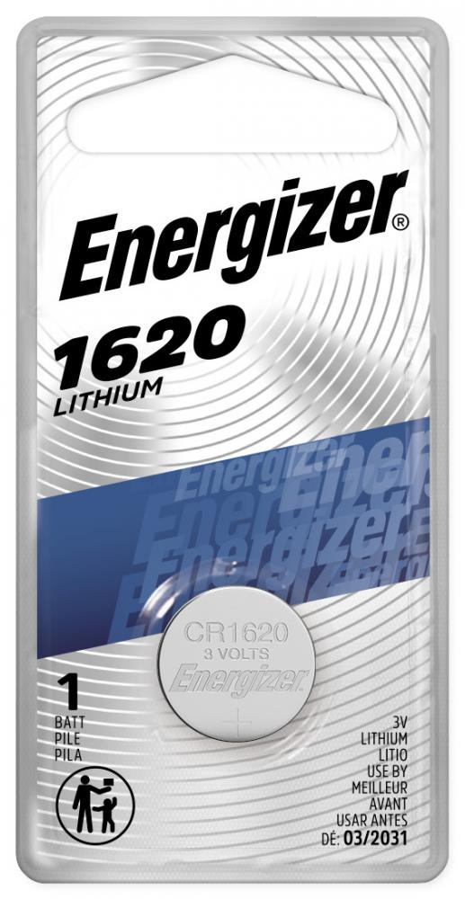 Energizer 1620 Lithium Coin Battery, 1 Pack