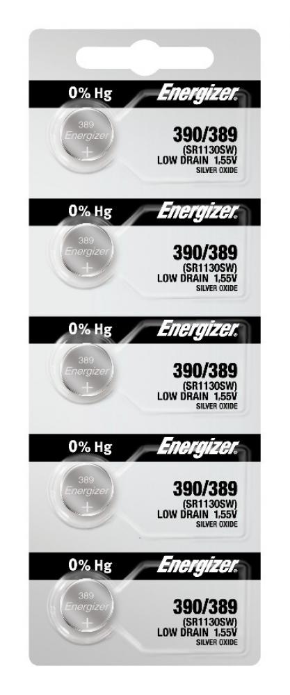 Energizer 389 Silver Oxide Button Battery, 1 Pack