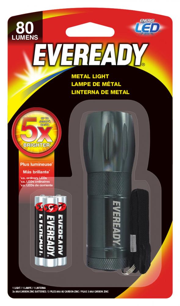 Eveready Compact Metal LED Flashlight