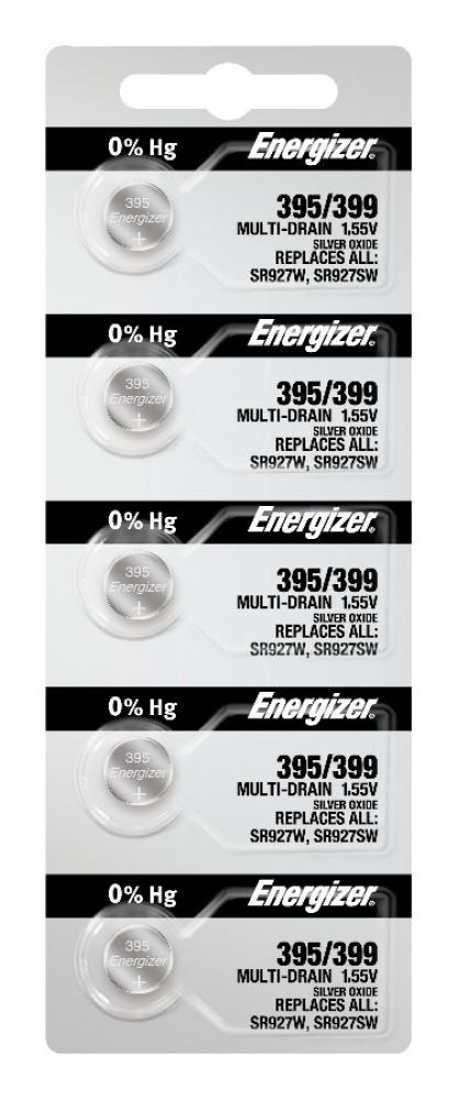 Energizer 395 Silver Oxide Button Battery, 1 Pack