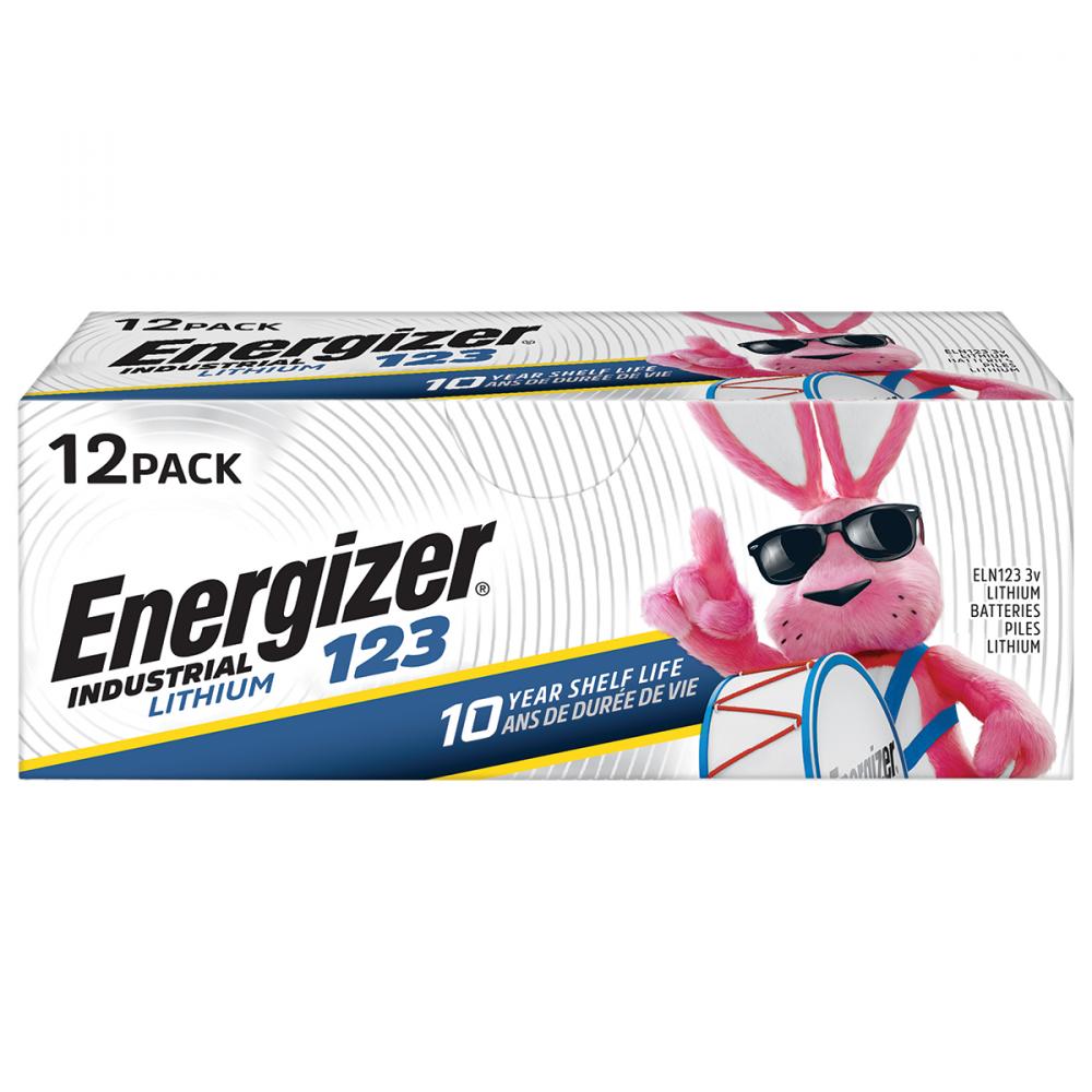 Energizer Industrial 123 Lithium Batteries, 123 Energizer Industrial Lithium Batteries