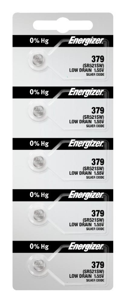 Energizer 379 Silver Oxide Button Battery, 1 Pack