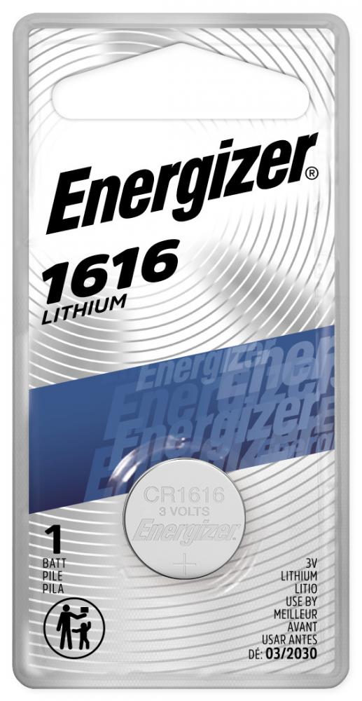 Energizer 1616 Lithium Coin Battery, 1 Pack