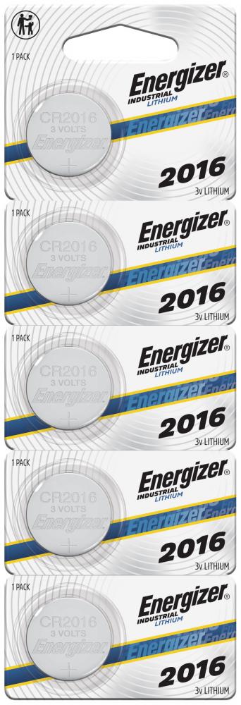 Energizer Industrial 2016 Lithium Batteries, 2016 Energizer Industrial Lithium Batteries