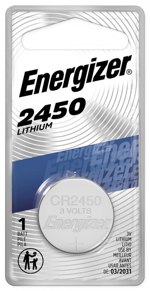 Energizer 2450 Lithium Coin Battery, 1 Pack