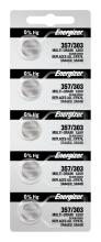 Energizer 357-303TZ - Energizer 357/303 Batteries (1 Pack), 1.5V Silver Oxide Button Cell Batteries