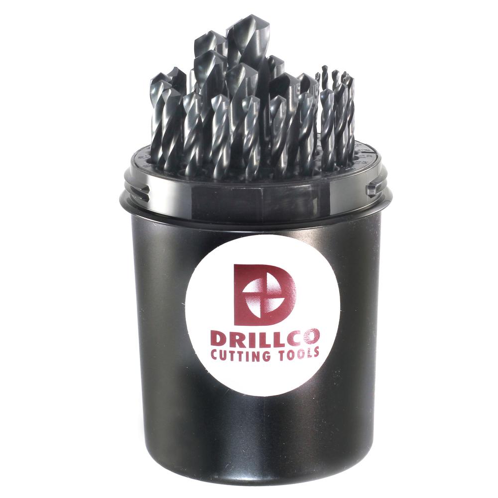 Jobber Drill Bit Set, 29Pc , 1/16&#34; - 1/2&#34; by 64ths