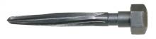 Drillco Cutting Tools 429E144 - Reamer Taper Car 11/16" Hex Shank 1-1/4", 7" OAL HSS Black Oxide