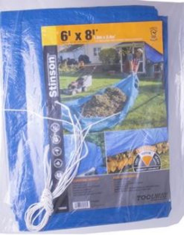 Tarpaulin 6ft x 8ft Blue