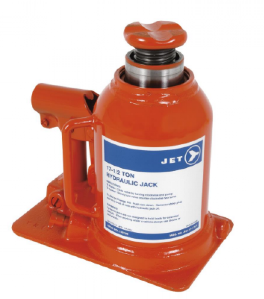 Hydraulic Bottle Jack - Low Profile - 17-1/2 Ton