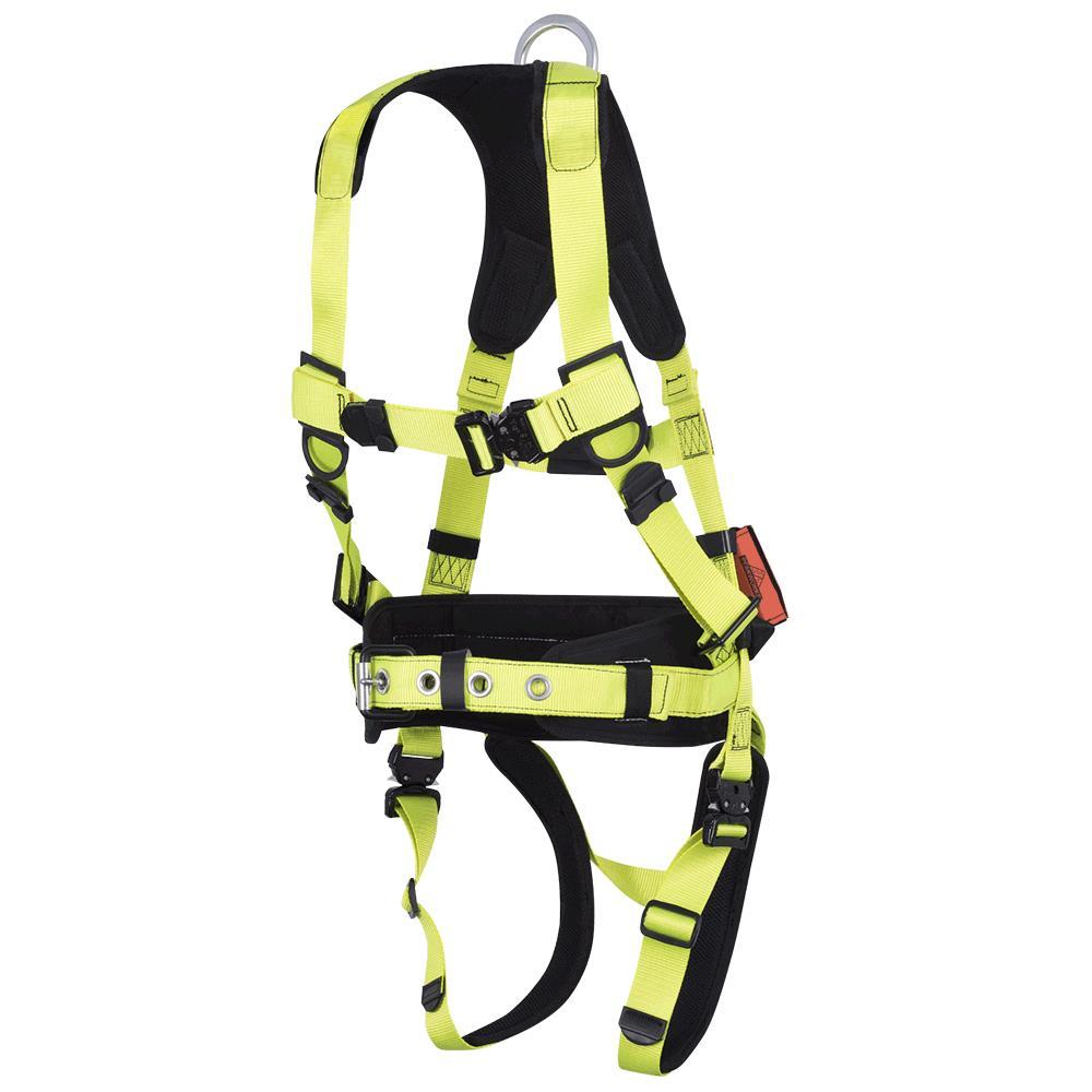 Harness Full Body w/ Shoulder, Back, Leg & Hip Padding, Back D-Ring   Sz: S