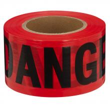 Pioneer V6310560-O/S - "Danger" Tape - Red - 0.03 mm - 1000'/304.8 m