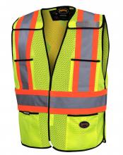 Pioneer V1020810-O/S - Safety Tear-Away Mesh Vests - One Size