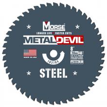 M. K. Morse 102704 - Blade Circular, 8" X 48TPI X 5/8" Arbor (Each) 'Metal Devil'