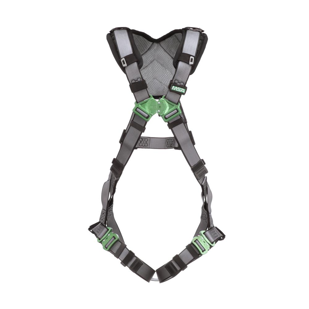 V-FIT Harness, Extra Large, Back D-Ring, Quick-Connect Leg Straps, Shoulder Padd