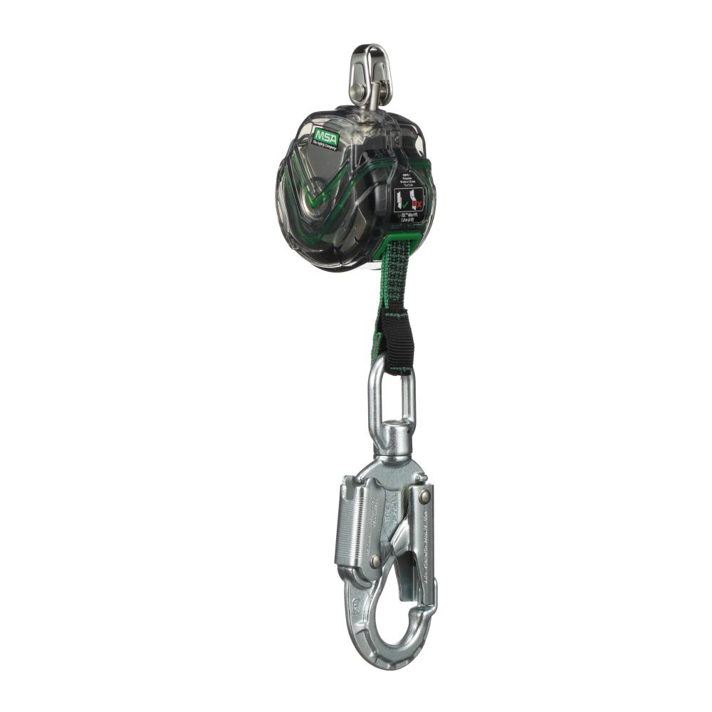 V-TEC Mini PFL, 6&#39; (1.8m), Single-leg, Aluminum Swivel Snap Hook