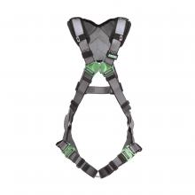 MSA Safety 10194671 - V-FIT Harness, Extra Large, Back D-Ring, Quick-Connect Leg Straps, Shoulder Padd