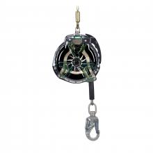 MSA Safety 63215-00A - V-TEC Self-Retracting Lifeline, 50' (15m), Galvanized Cable, Steel Swivel Snap Hook,