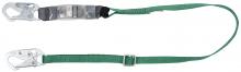 MSA Safety 10188100 - Lanyard Shock Absorbing Single Leg Adjustable 6' w/ 2 Snap Hooks